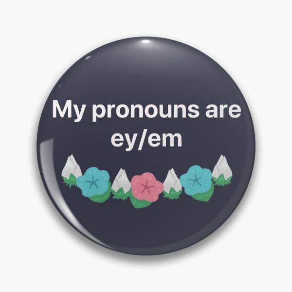 Item preview, Ey/Em Trans Flower Print designed and sold by Rain Gardens.