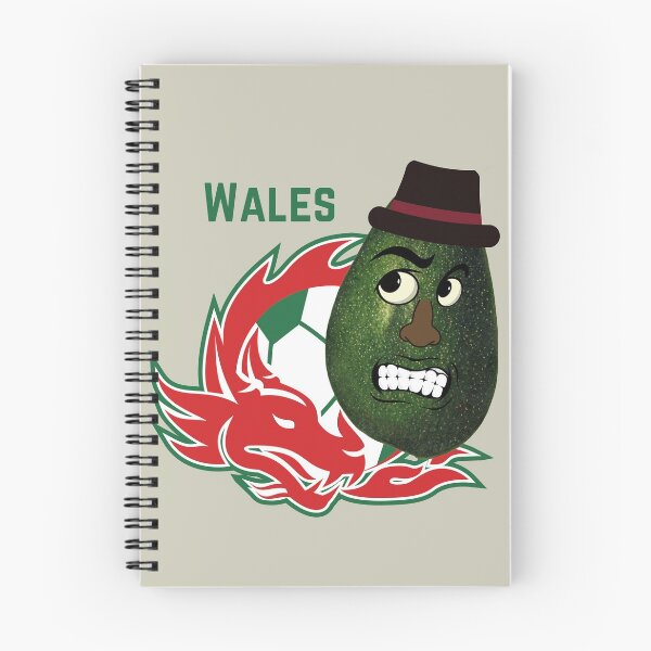 Item preview,  Scared Angry Avocado Travel Around The World -Wales- VeganVegetarian Funny designed and sold by ezele.