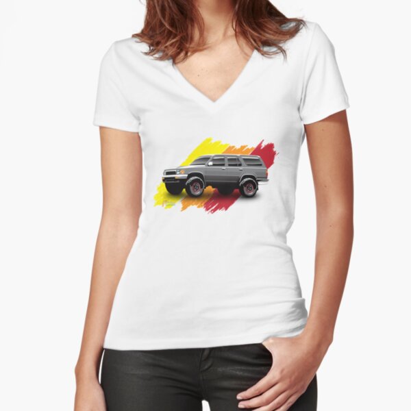 Fitted V-Neck T-Shirt