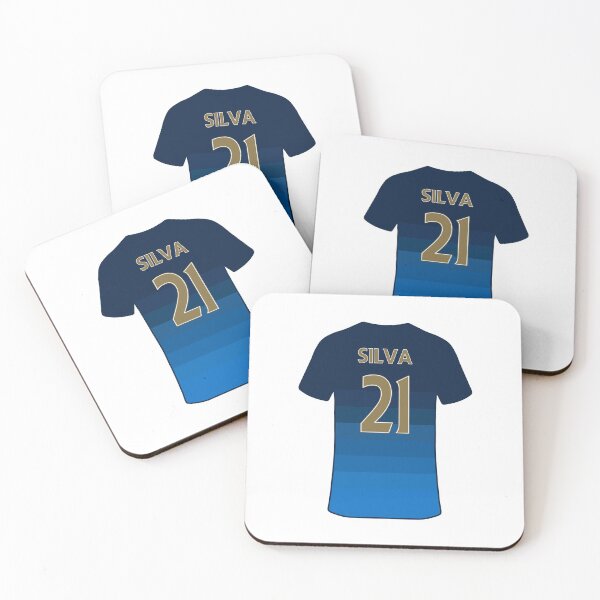Item preview, David Silva 2014/15 Away Jersey designed and sold by slawisa.