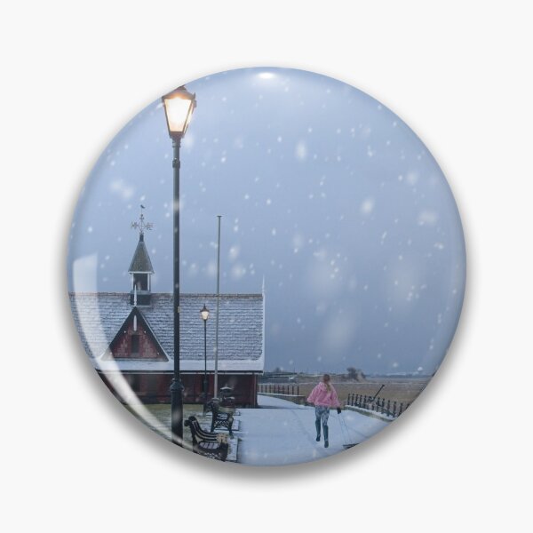 Item preview, Winter Snow Scene with Windmill designed and sold by Mark Liebenberg.