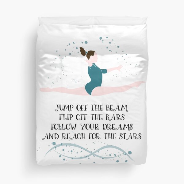Citation de gymnastique Housse de couette