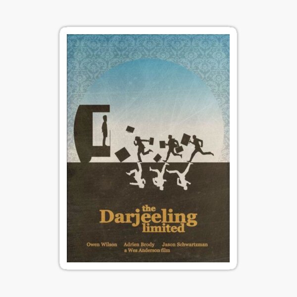 The Darjeeling Limited Print Wes Anderson Print Minimalist 