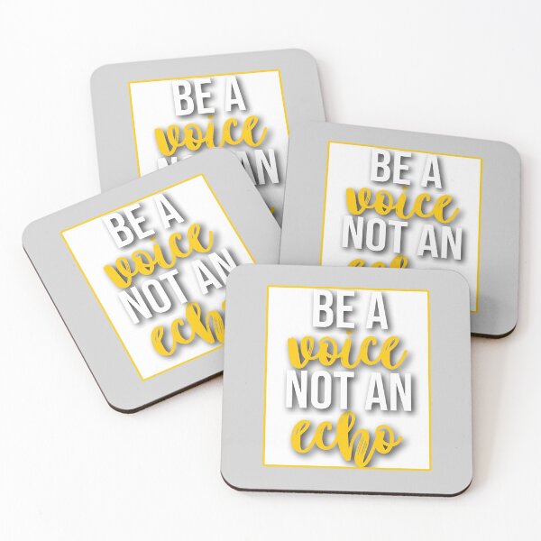 Item preview, Be a voice not an echo designed and sold by Ninaeva.