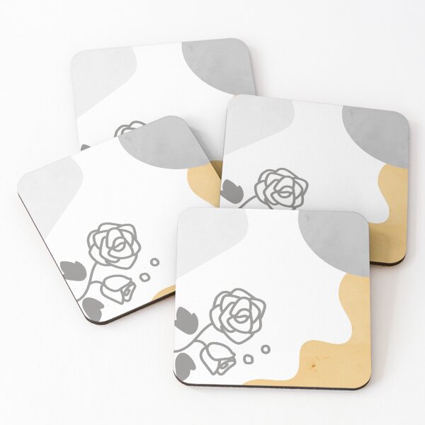 Item preview, flower minimalistic, abstract art designed and sold by SerenaMinimal.