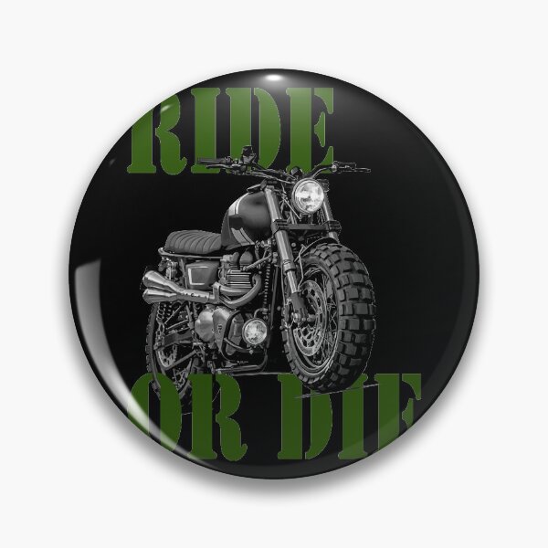 Item preview, Ride Or Die Scrambler designed and sold by TwoLinerDesign.