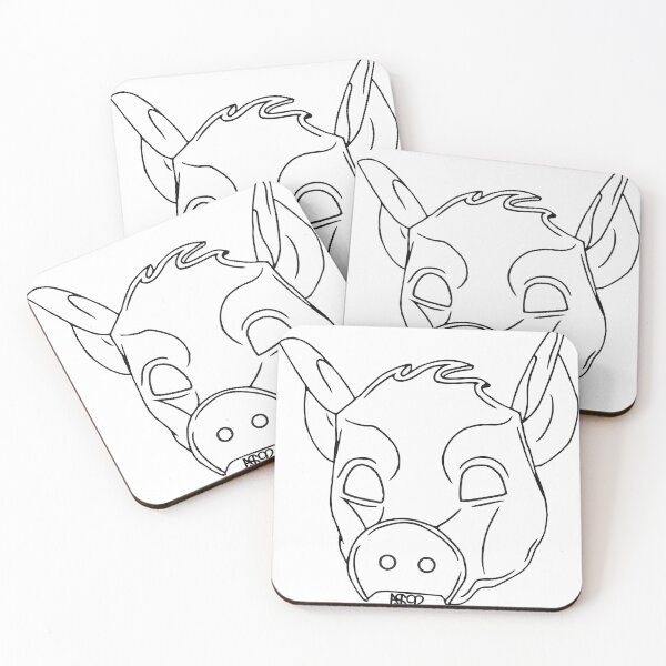 Item preview, Pig Mask designed and sold by linhas92.
