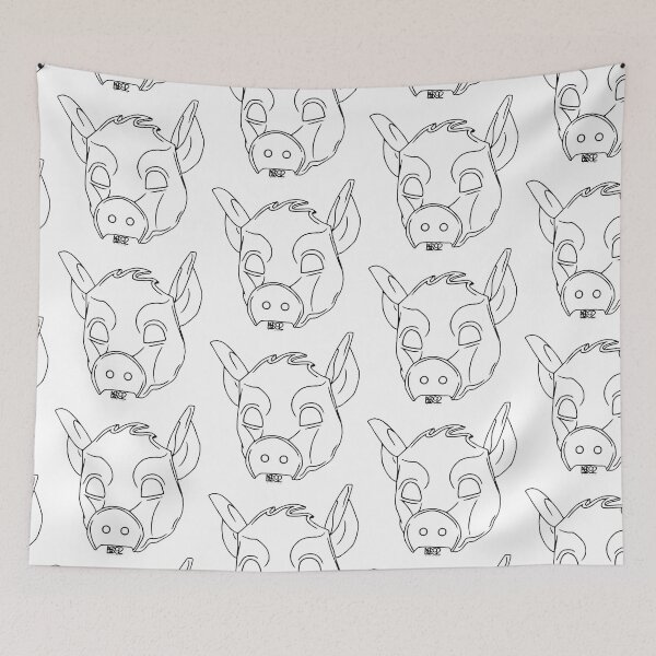 Item preview, Pig Mask designed and sold by linhas92.