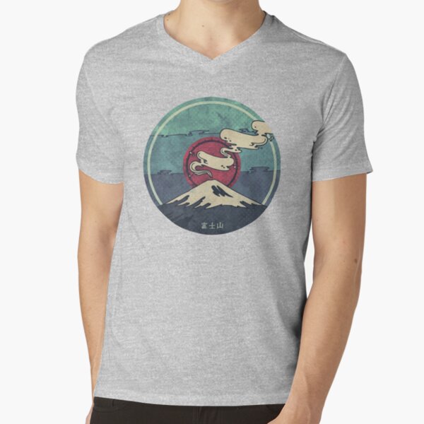 Fuji V-Neck T-Shirt