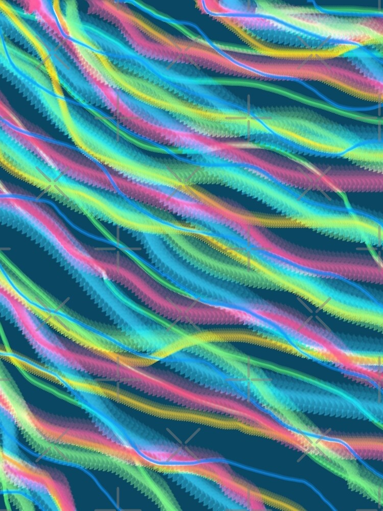 80s Ripple by beththompsonart