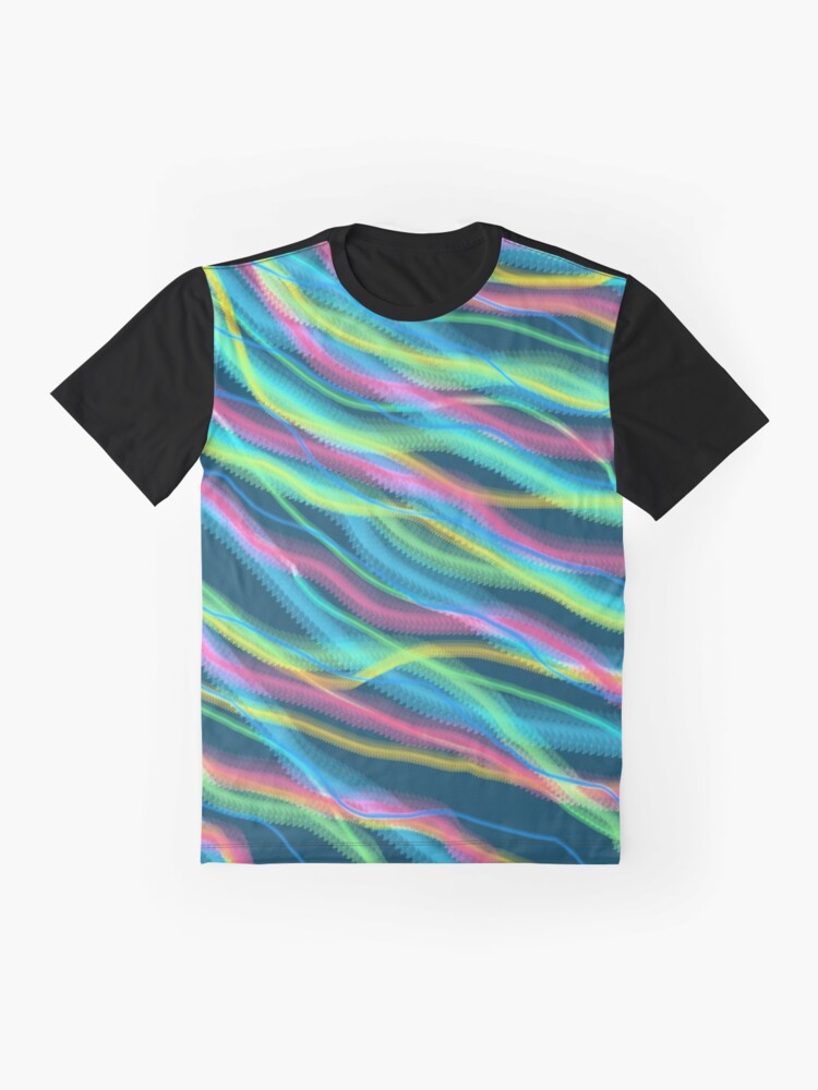 Alternate view of 80s Ripple Graphic T-Shirt