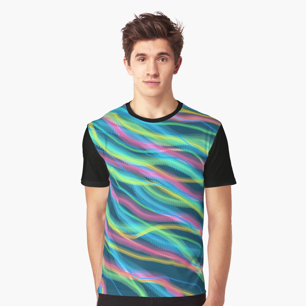 80s Ripple Graphic T-Shirt