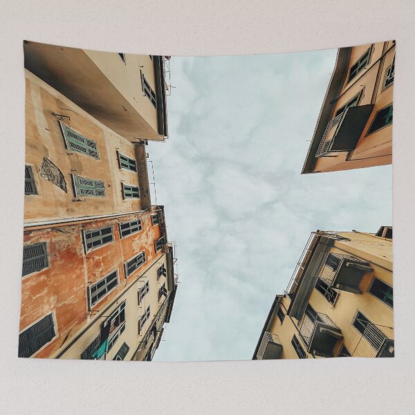 Item preview, painted building in italy designed and sold by franckreporter.