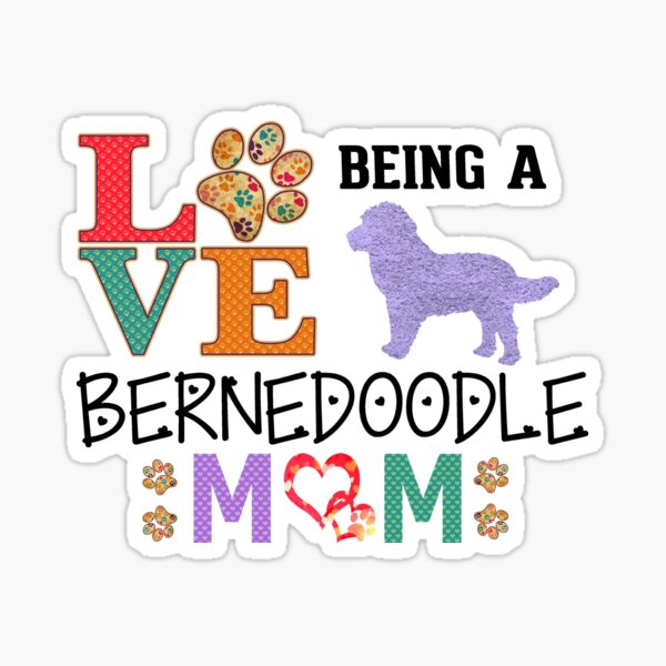 Bernedoodle #1 Dog Mom Mother's Day Gift Tee, Dog And Mom Gifts - Wear  Love, Share Beauty