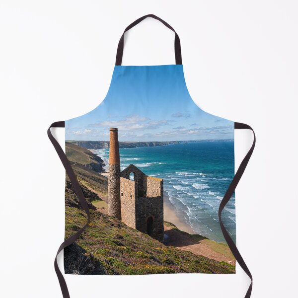 Item preview, St agnes head Cornwall, old tin mines, Cornish sea designed and sold by kathleenjean.