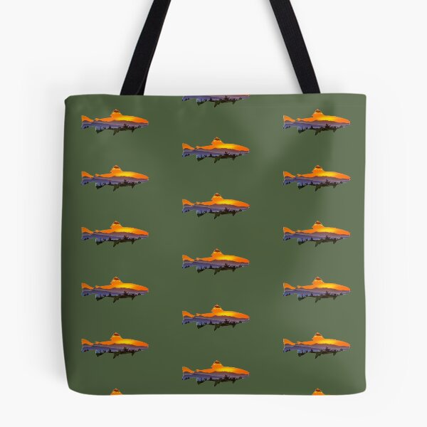 Item preview, trout sunset designed and sold by THE AMERICAN TEEVANGELIST.