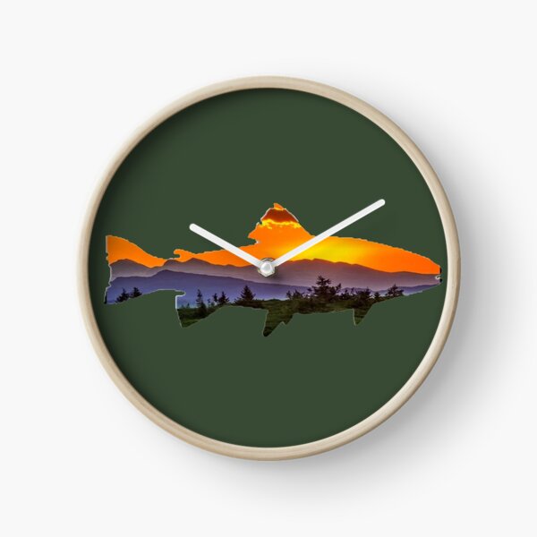 Item preview, trout sunset designed and sold by THE AMERICAN TEEVANGELIST.