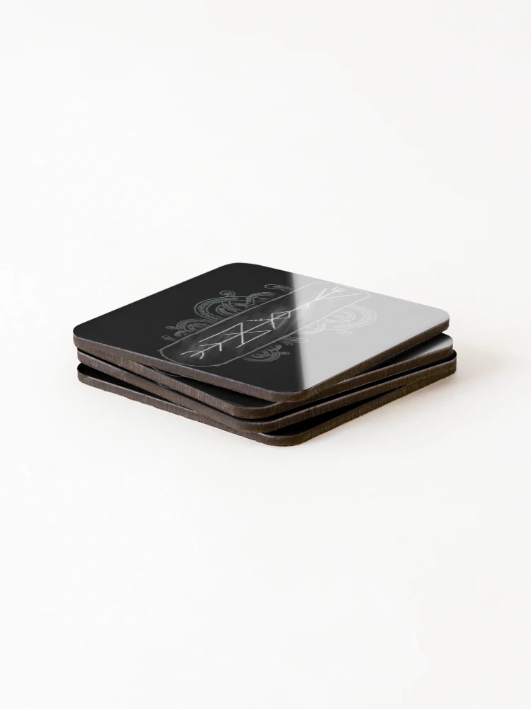 Thumbnail 4 of 5, Coasters (Set of 4), Viking Rune Set designed and sold by Inner-Spirit.