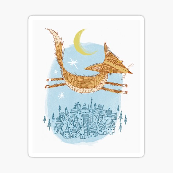Flying Fox Sticker