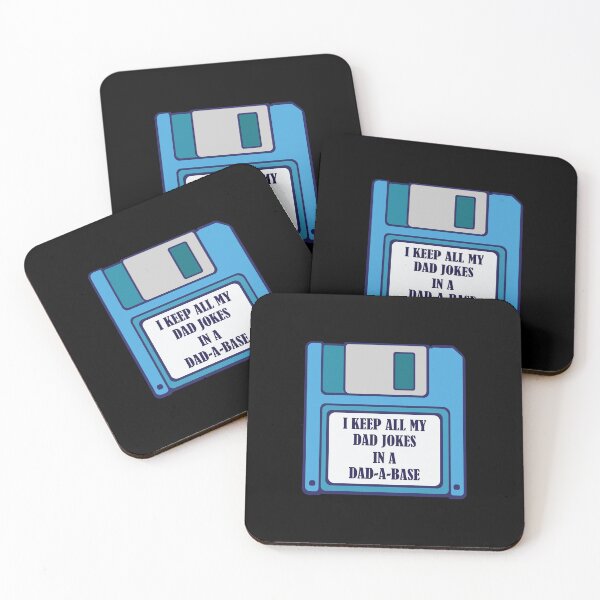 Item preview, I Keep My Dad Jokes In A Dad A Base, floppy disk designed and sold by nikolaj1301.