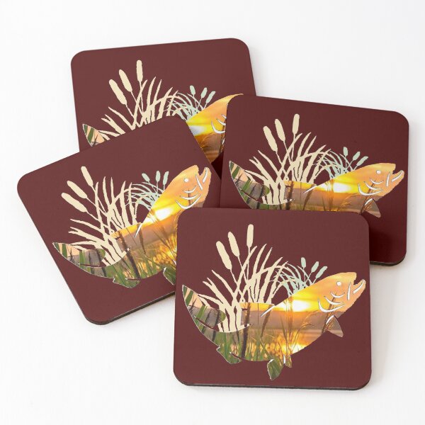 Item preview, sunset trout designed and sold by THE AMERICAN TEEVANGELIST.