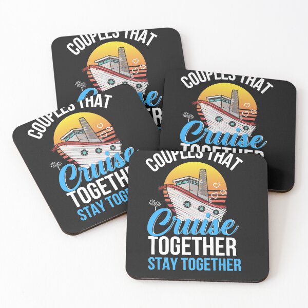 Item preview, Couple That Cruise Together, Stay Together designed and sold by Sketchaa.