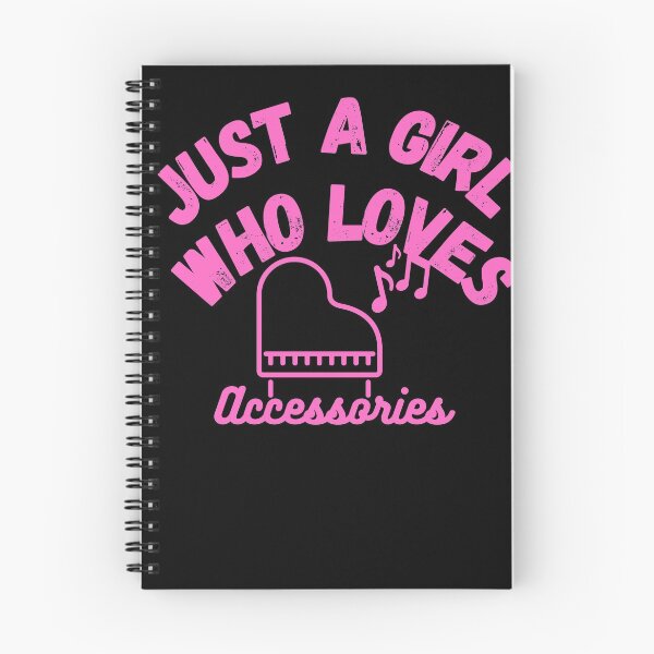 Item preview, Just a Girl Who Loves Piano designed and sold by Mothe3rd.