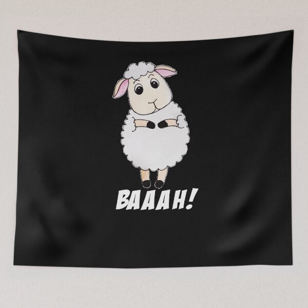 Item preview, Cute Sheep Baaah designed and sold by Ilyas912.