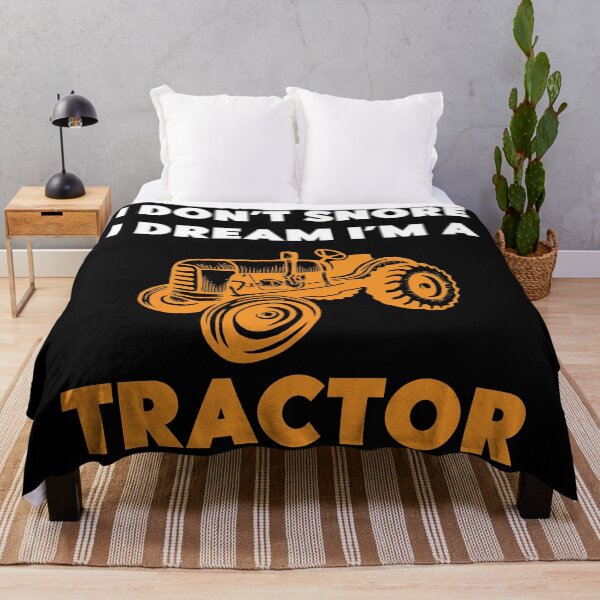 Item preview, I don't snore I dream I'm a Tractor - funny Tractor lover gift designed and sold by Artsy Apparels.