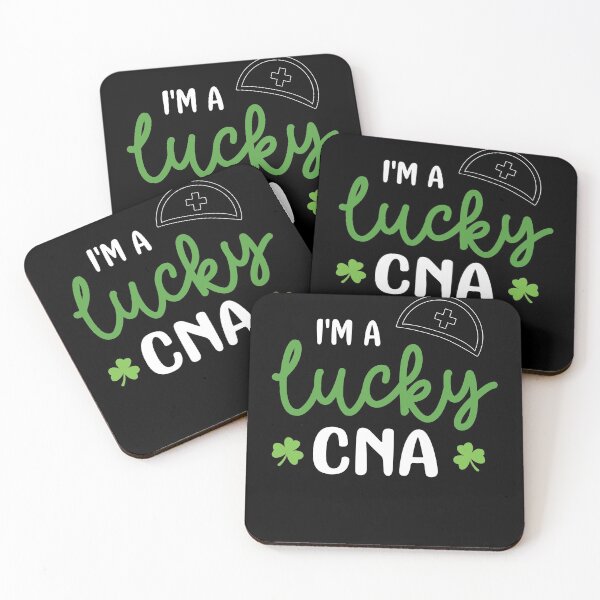 Item preview, I'm a Lucky CNA Funny Patricks Day Nurse Gift - Nurse Shamrock St Patrick's Day Gift designed and sold by Run to Creations.