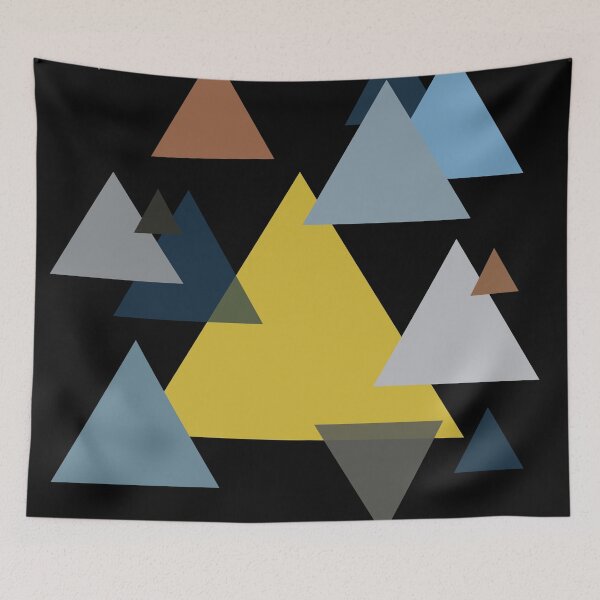Item preview, The colorful triangles  designed and sold by Designs-RZ.