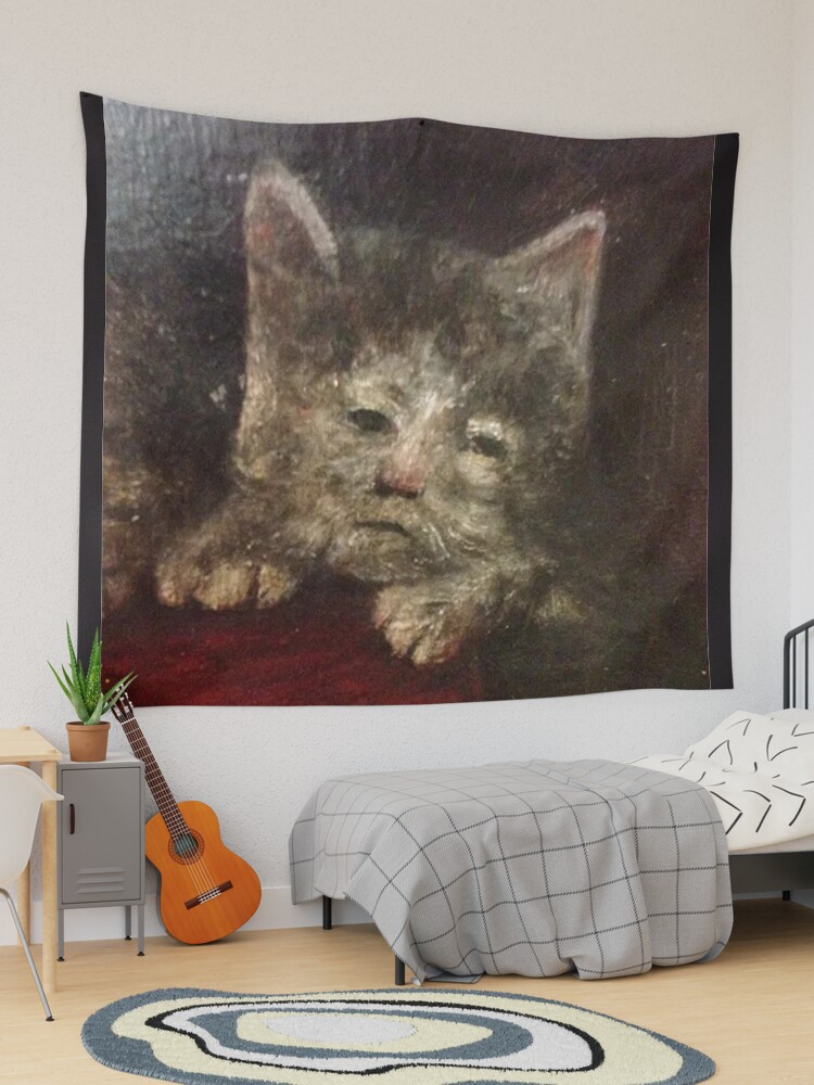 Cat best sale wall tapestry