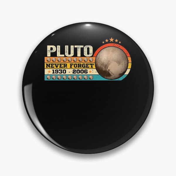 Item preview, Never Forget Pluto Shirt Retro Style Funny Space designed and sold by Renergie.
