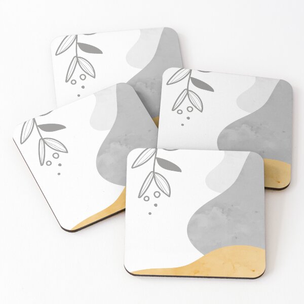 Item preview, Leaf line Print Scandi Wall Art, Flower line art designed and sold by SerenaMinimal.