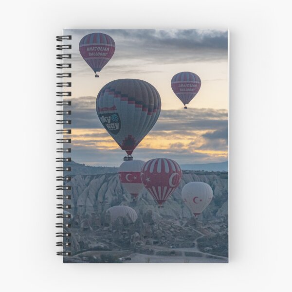 Item preview, Globos de Capadocia al amanecer sobre el valle de la montaña designed and sold by NinelRo.
