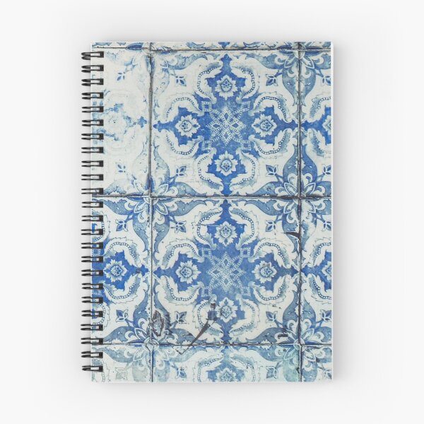 Item preview, Antique Vintage Portuguese Tiles Pattern - Azulejo Blue and White  designed and sold by idovedesign.