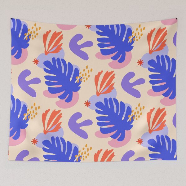 Aperçu de l'œuvre Matisse Seamless Pattern - Art abstrait 05 créée et vendue par Teeline.