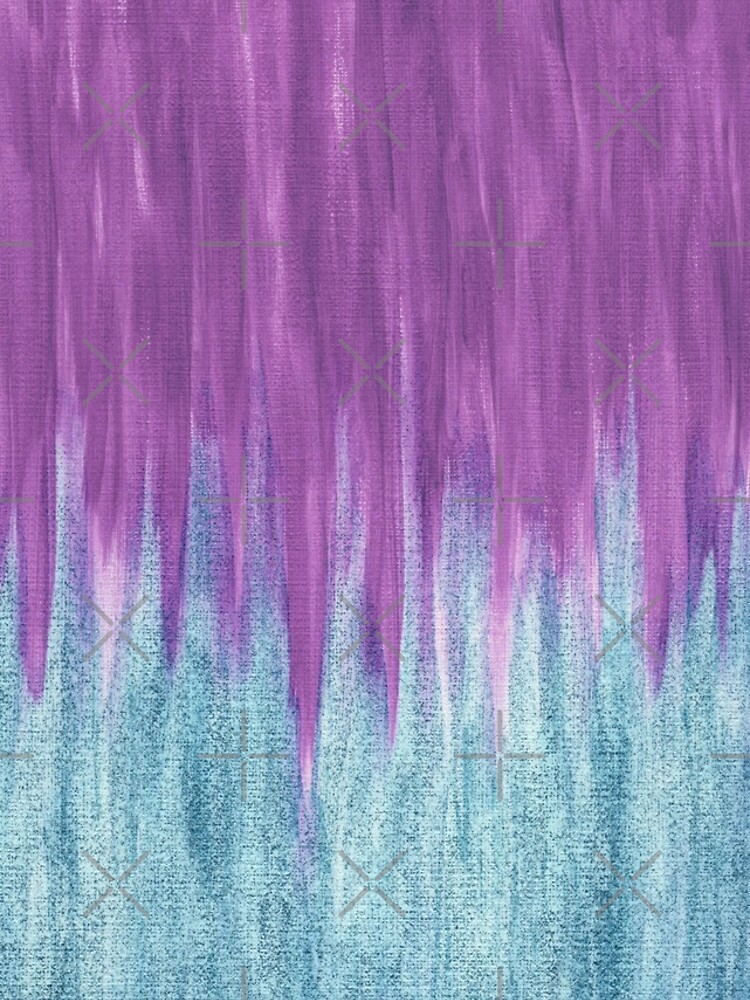 Aqua Sparkle Berry Abstract by beththompsonart