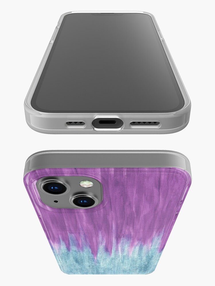 Alternate view of Aqua Sparkle Berry Abstract iPhone Case