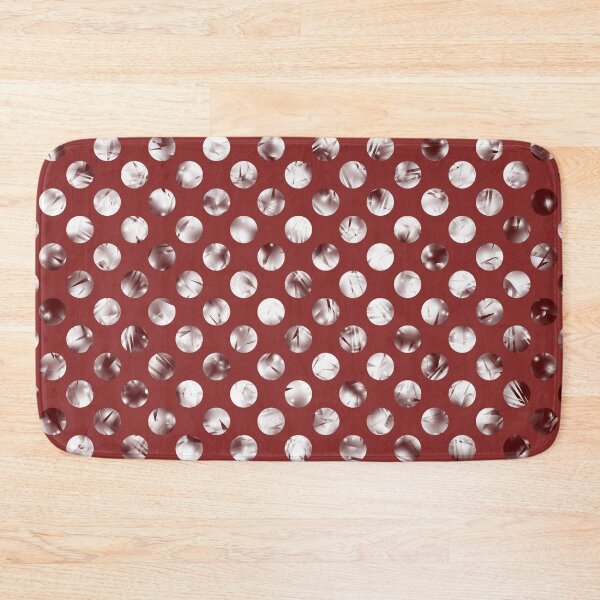 Item preview, Polka Dots Circle Pattern in Red and White Design 602 designed and sold by Artnigel.