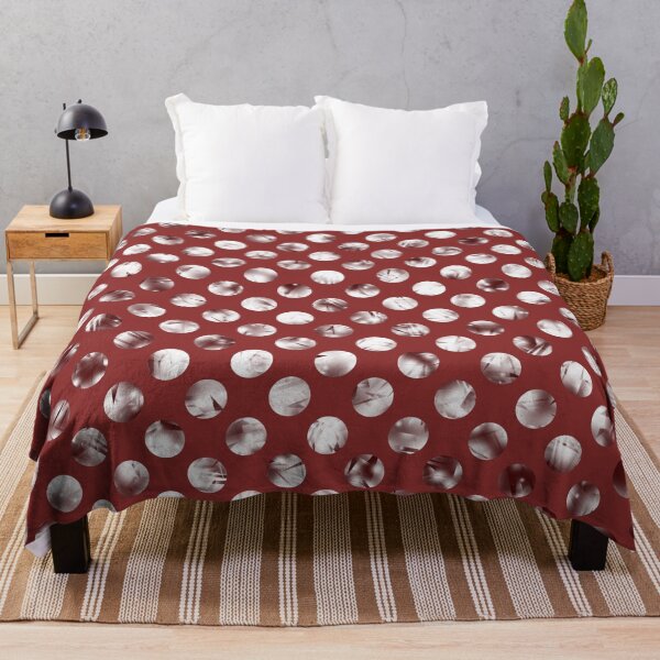 Item preview, Polka Dots Circle Pattern in Red and White Design 602 designed and sold by Artnigel.