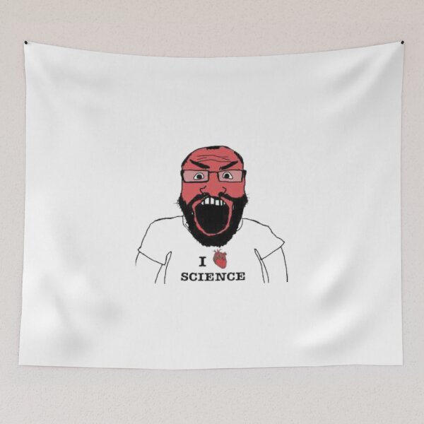Item preview, I love science (angry?) designed and sold by TimATony.