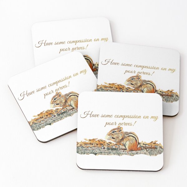 Item preview, Pride and Prejudice Squirrel Mrs Bennet Tea Funny designed and sold by RTee27.