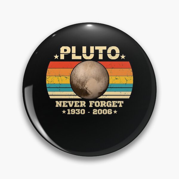 Item preview, Never Forget Pluto Shirt Retro Style Funny Space designed and sold by Renergie.