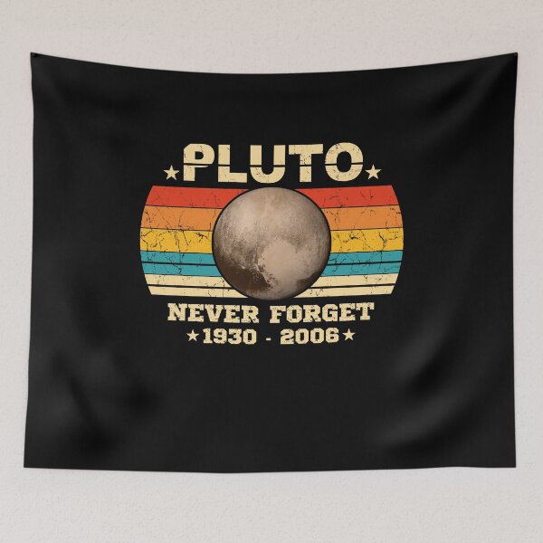 Item preview, Never Forget Pluto Shirt Retro Style Funny Space designed and sold by Renergie.