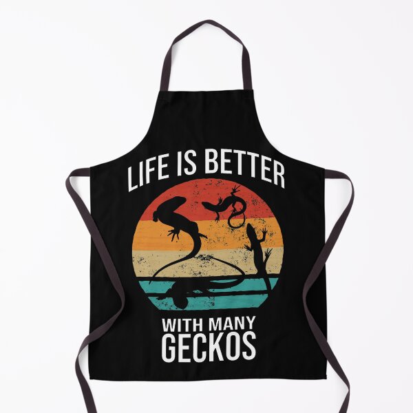 Item preview, Life Is Better With Geckos Retro Leopard Gecko designed and sold by leofel.
