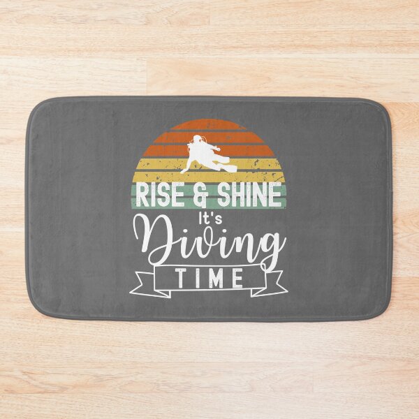 Item preview, Rise & Shine, It's Diving Time designed and sold by StudioAquaLumos.