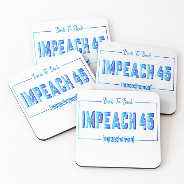 Item preview, back to back impeachment designed and sold by GalaxyStoreDZ.