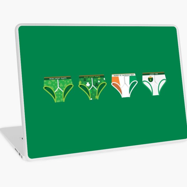 St Patrick Day Irish Lucky Underwear Panties Womens Underwear | Sticker