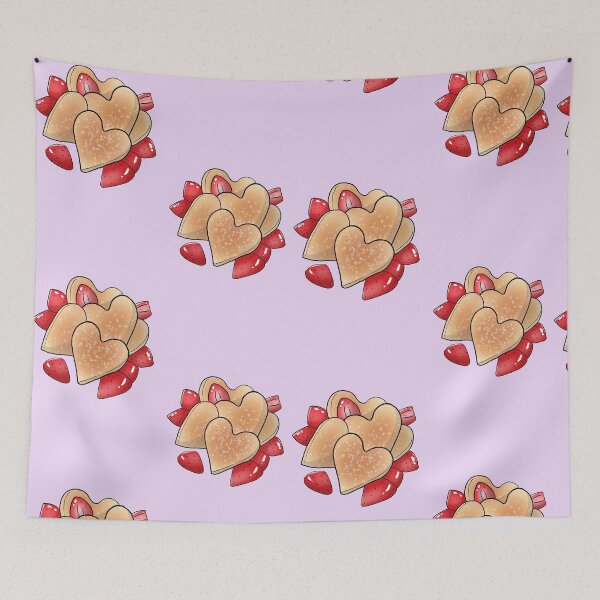 Item preview, Cute Heart Pancakes designed and sold by Snowfly Studio.